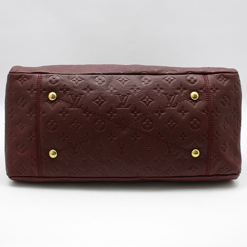 【包稅】LOUIS VUITTON 勃根地 Monogram Empreinte Artsy MM 單肩包-4