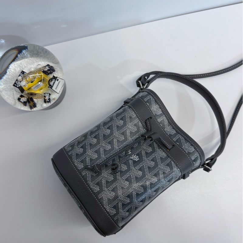 Goyard Mini 水桶包 灰色 全新品-0