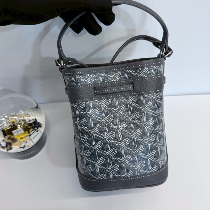 Goyard Mini 水桶包 灰色 全新品-2
