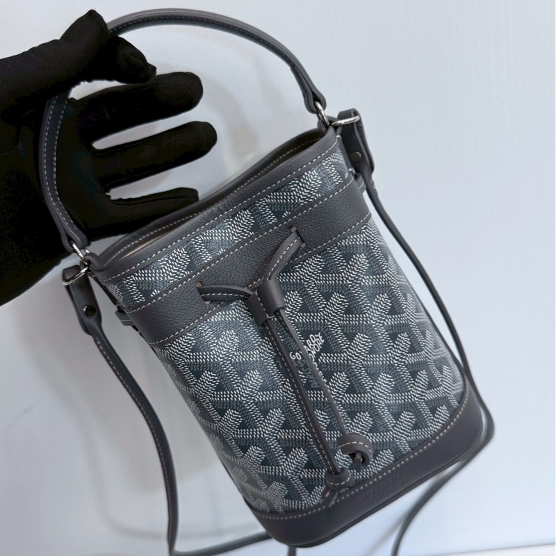 Goyard Mini 水桶包 灰色 全新品-8