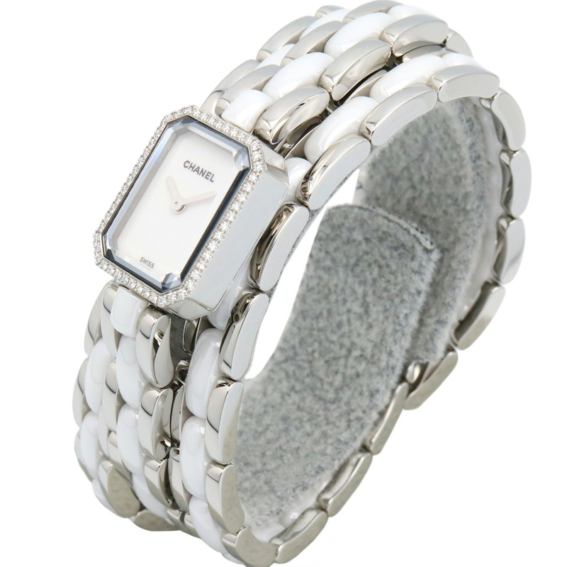 白色錶盤 陶瓷 不鏽鋼 Premiere 腕錶【CHANEL 香奈兒】 H3059-1