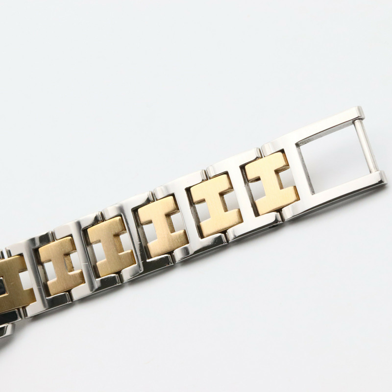 米白色錶盤 鍍金 不鏽鋼 Clipper 石英腕錶【HERMES 愛馬仕】 CL3.240-12