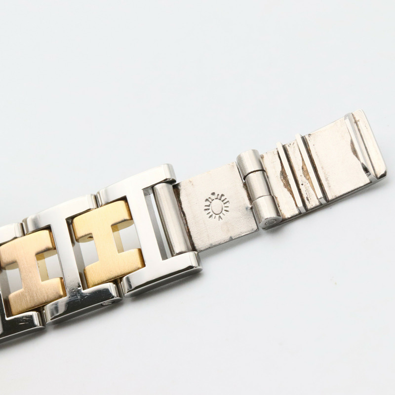 米白色錶盤 鍍金 不鏽鋼 Clipper 石英腕錶【HERMES 愛馬仕】 CL3.240-13