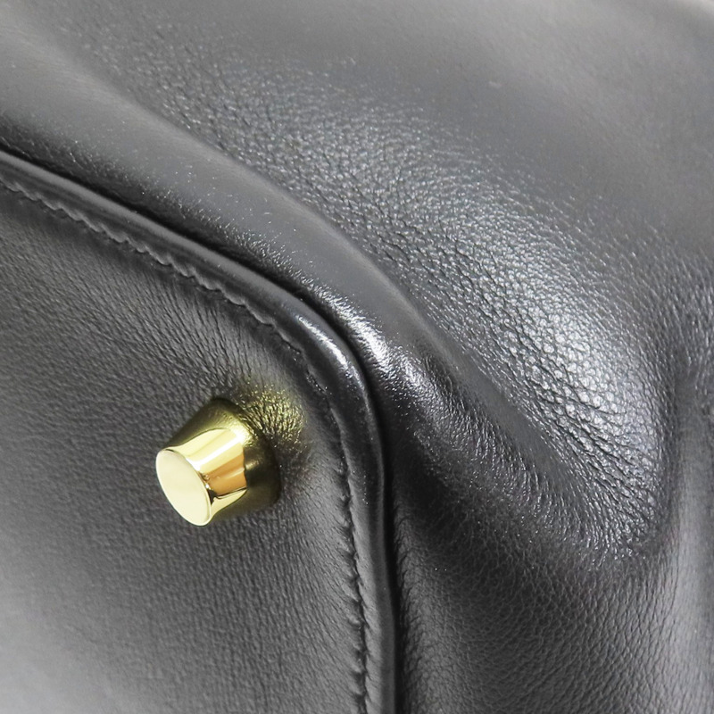 黑色 swift牛皮 Toolbox 20 兩用包 C刻 金釦【HERMES 愛馬仕】 toolbox2076sw-12