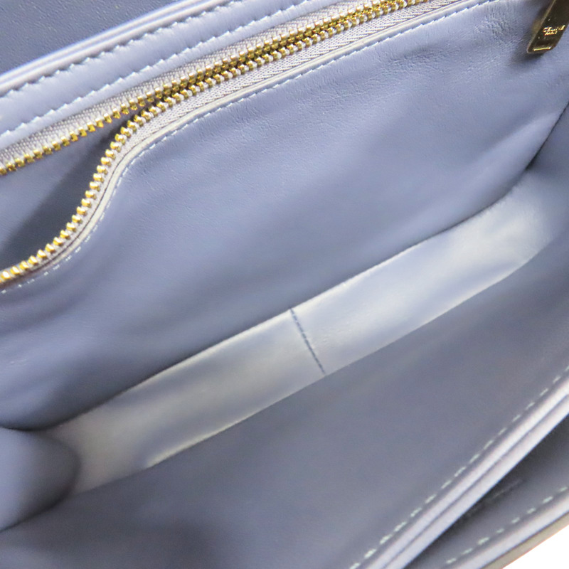 藍色 蜥蜴皮 TEEN凱旋門 肩背包【CELINE 賽琳】 188424BFJ-4