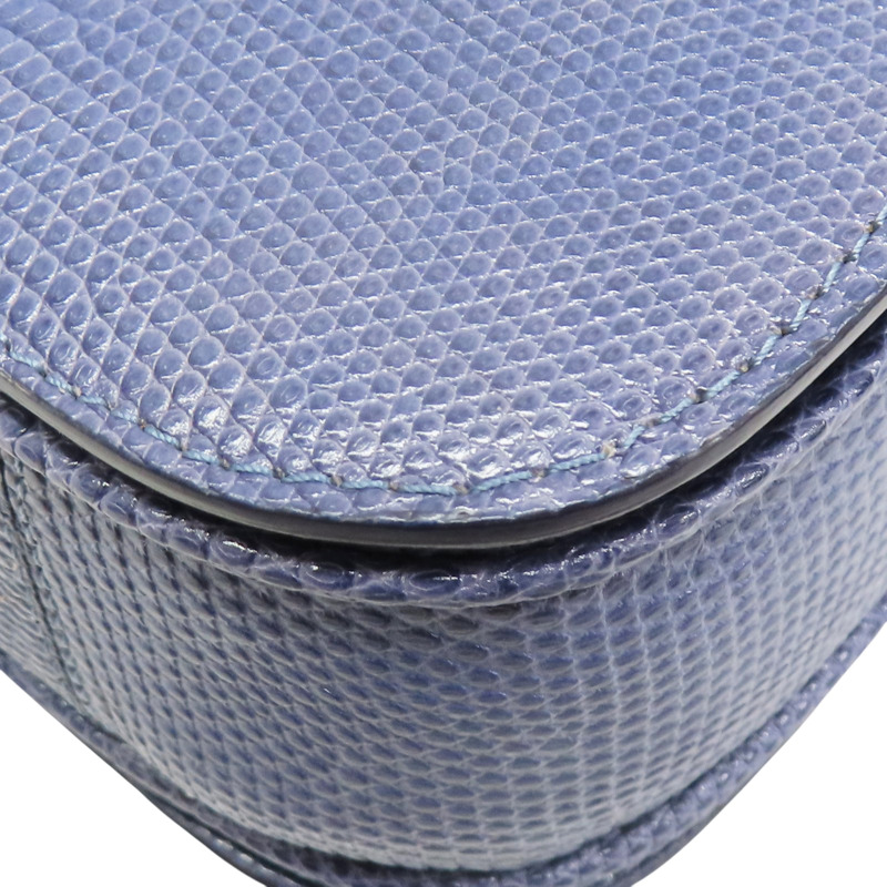 藍色 蜥蜴皮 TEEN凱旋門 肩背包【CELINE 賽琳】 188424BFJ-13