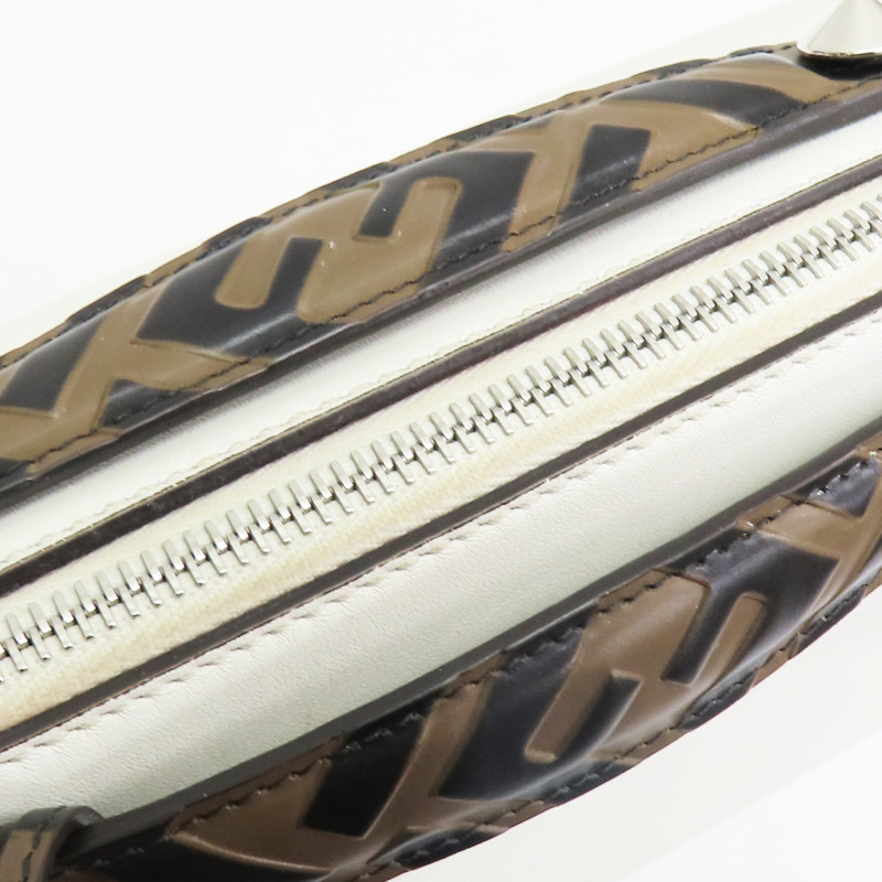 白色 牛皮 By The Way 肩背包【FENDI 芬迪】 8BL124-14