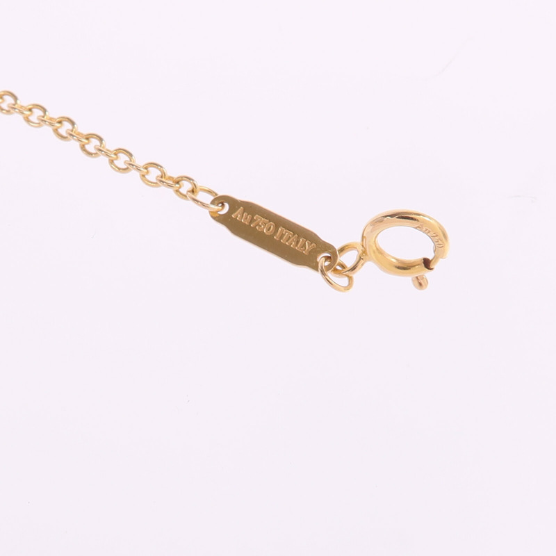 TIFFANY＆CO 18K玫瑰金Knot Necklace項鍊-7