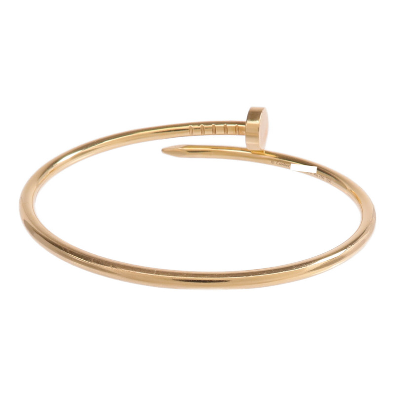 CARTIER 18K黃金Juste un Clou Small Model手鐲Cartier#14-2