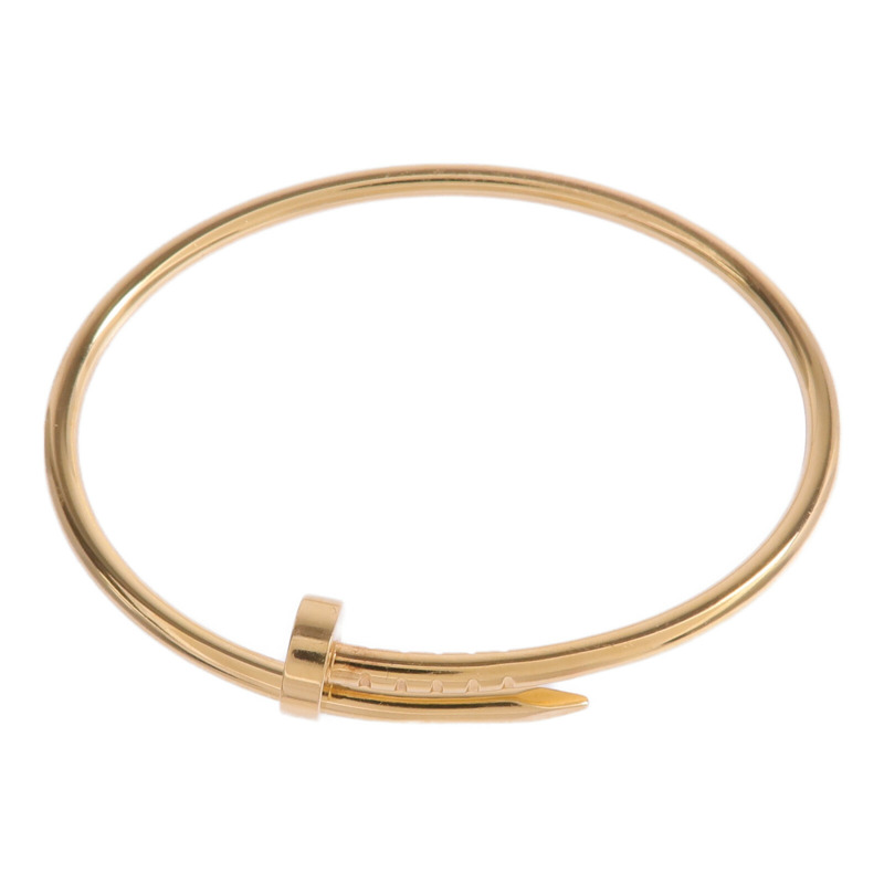 CARTIER 18K黃金Juste un Clou Small Model手鐲Cartier#14-3