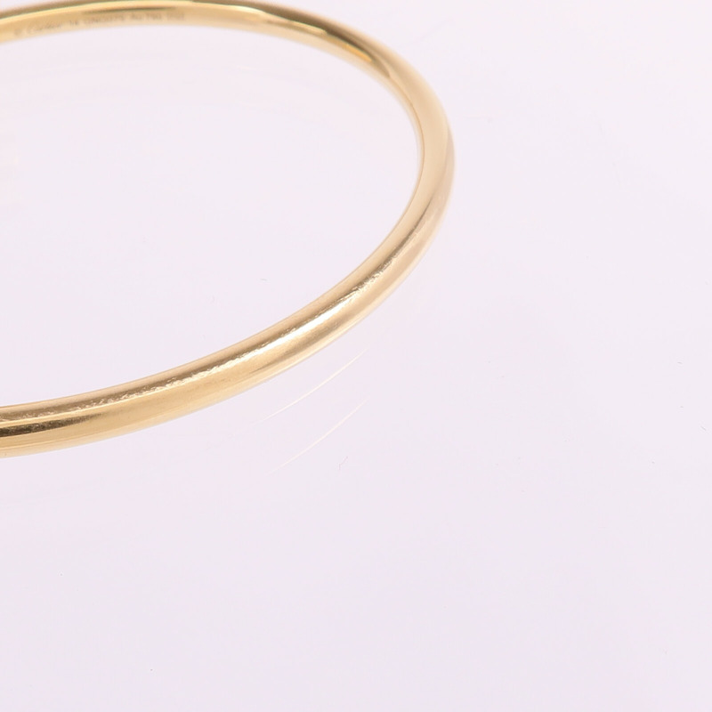 CARTIER 18K黃金Juste un Clou Small Model手鐲Cartier#14-5
