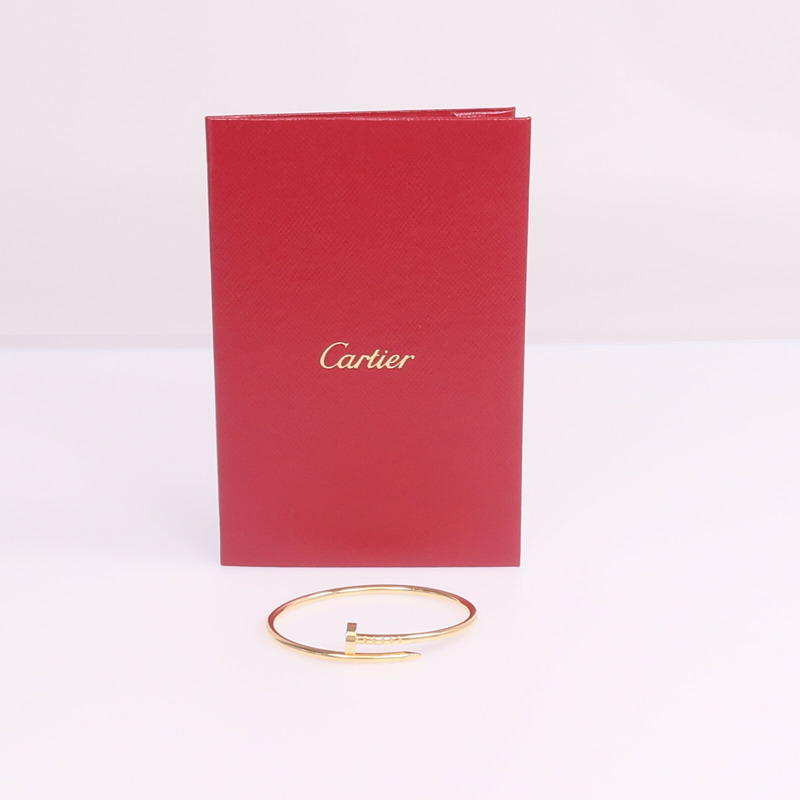 CARTIER 18K黃金Juste un Clou Small Model手鐲Cartier#14-7
