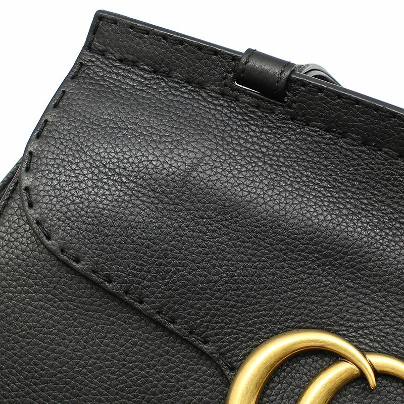 【包稅】GUCCI 黑色 GG Marmont 手提小號單肩包-7