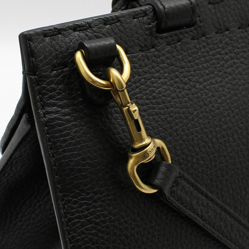 【包稅】GUCCI 黑色 GG Marmont 手提小號單肩包-8