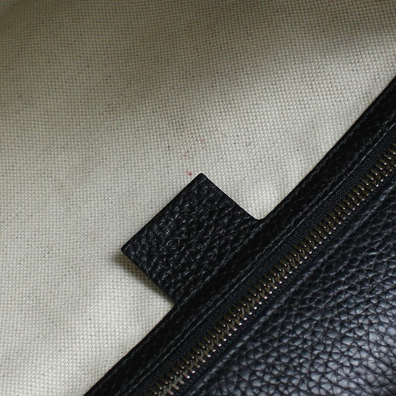 【包稅】GUCCI 黑色 GG Marmont 手提小號單肩包-11