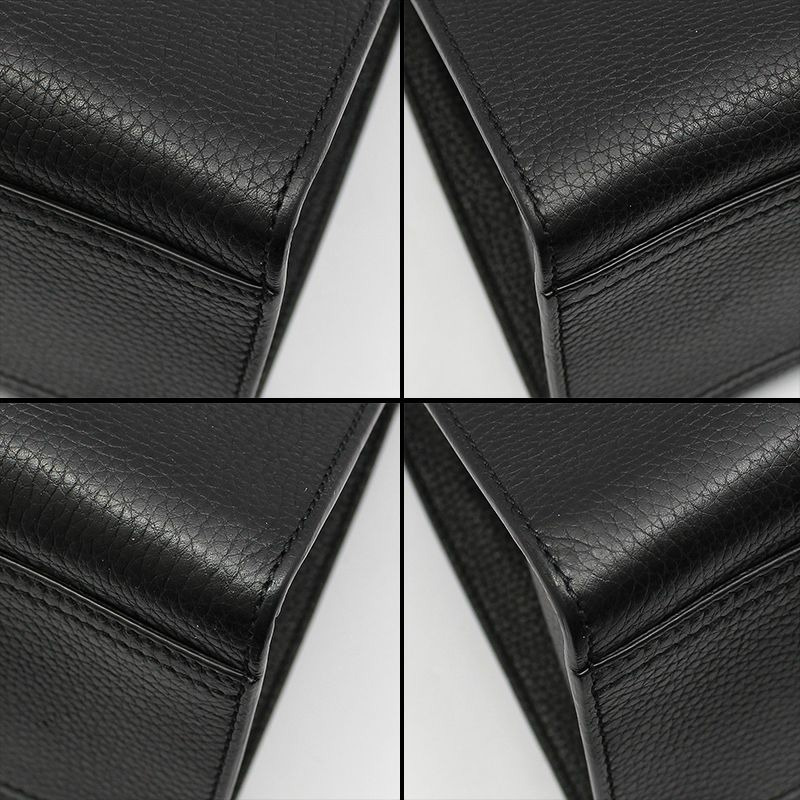 【包稅】GUCCI 黑色 GG Marmont 手提小號單肩包-12