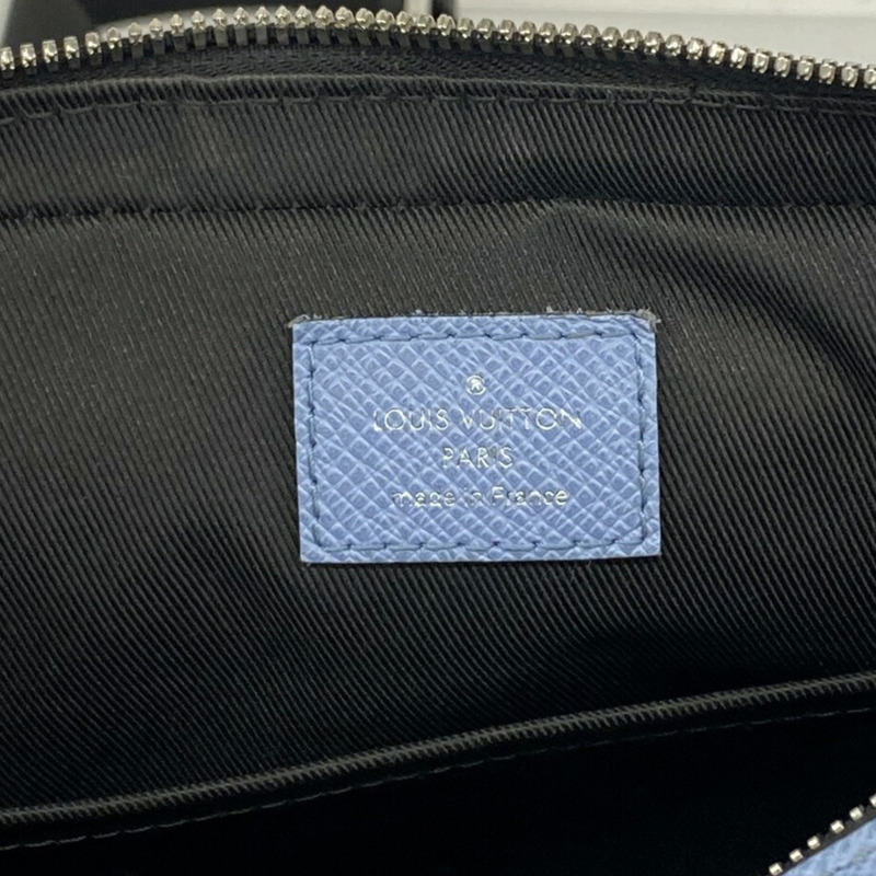 路易威登 Taigarama Trio 單肩包 M14069 天藍色 男士 P2019302-4