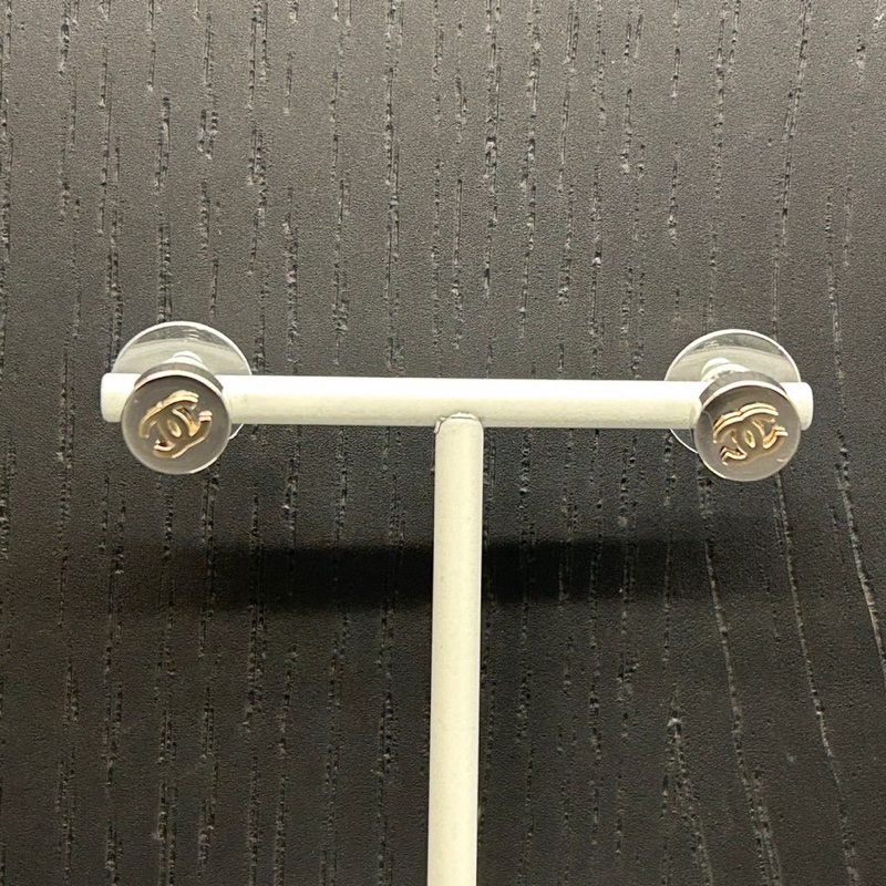 CHANEL 全新26P 小圓豆耳環耳針-日常疊戴經典mini-0