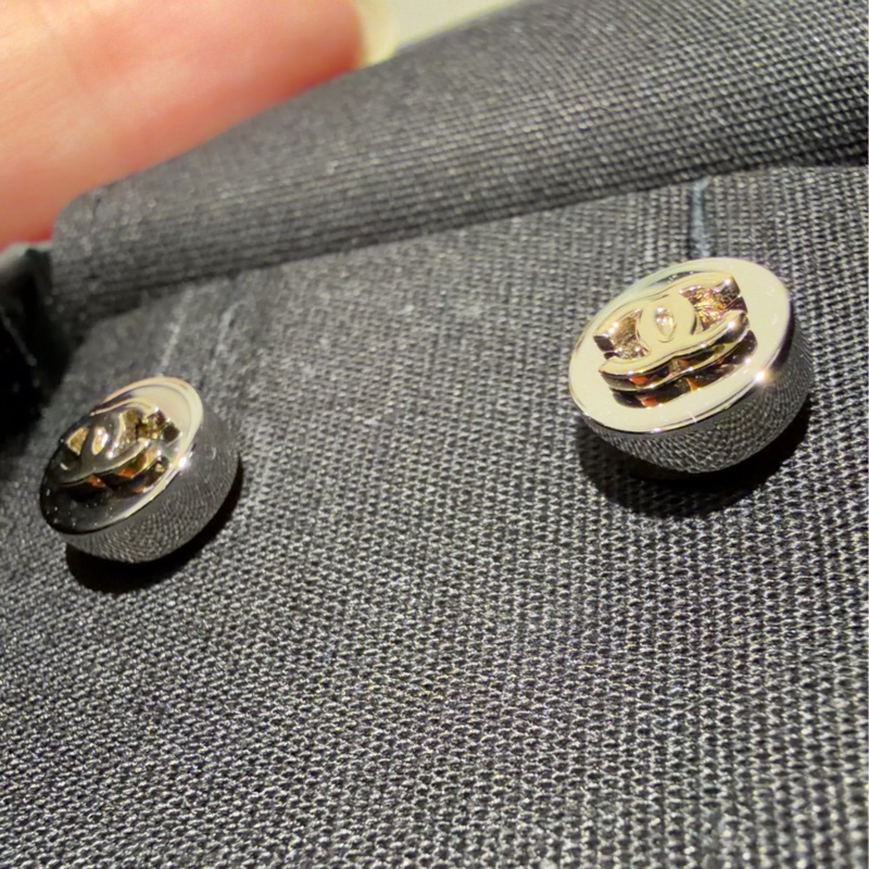 CHANEL 全新26P 小圓豆耳環耳針-日常疊戴經典mini-6