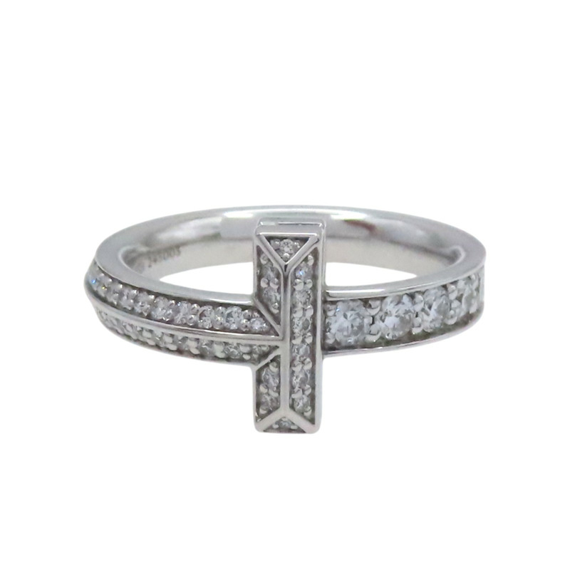 18K白金 鑽石 T1 戒指【Tiffany & Co 蒂芬妮】-2
