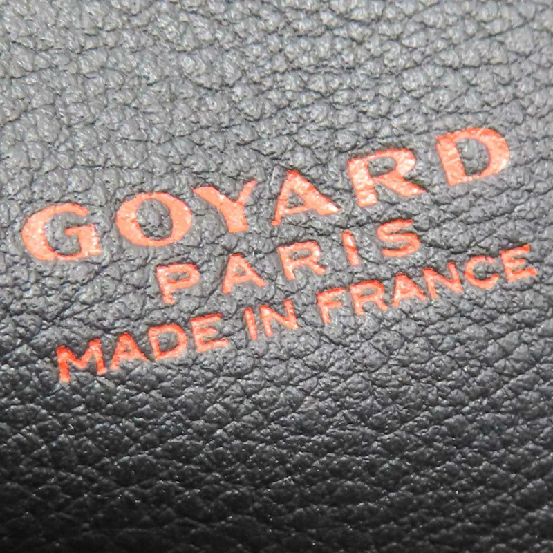 黑色 Goyardine帆布 Anjou Mini 手提包【GOYARD 高雅德】-8