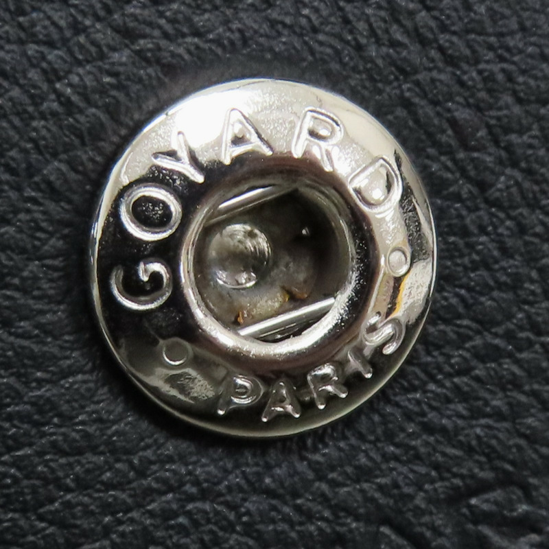 黑色 Goyardine帆布 Anjou Mini 手提包【GOYARD 高雅德】-16