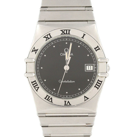 歐米茄星座系列不鏽鋼石英錶