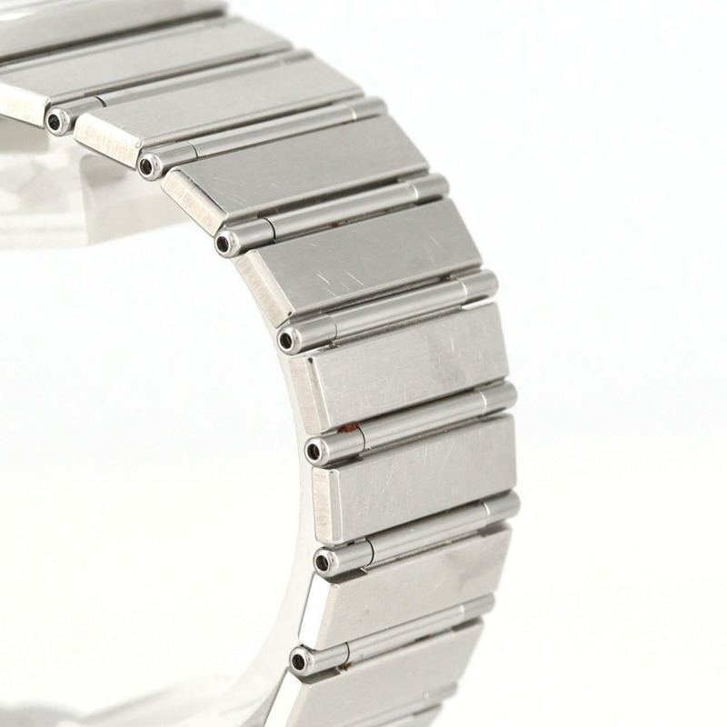 歐米茄星座系列不鏽鋼石英錶-3