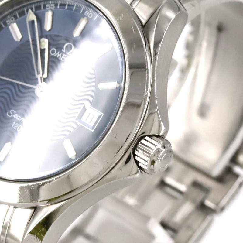 歐米茄海馬120 2511.81不鏽鋼石英錶-2