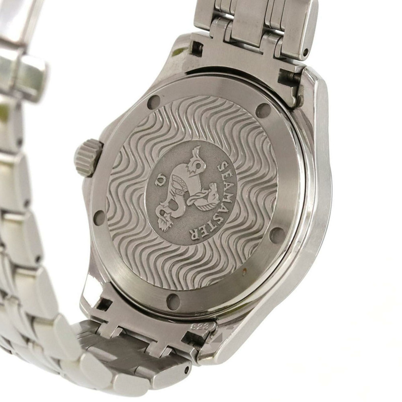 歐米茄海馬120 2511.81不鏽鋼石英錶-4