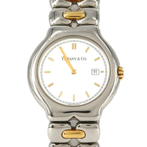 蒂芙尼 Tisoro Combi M0112 SSxGP 石英錶