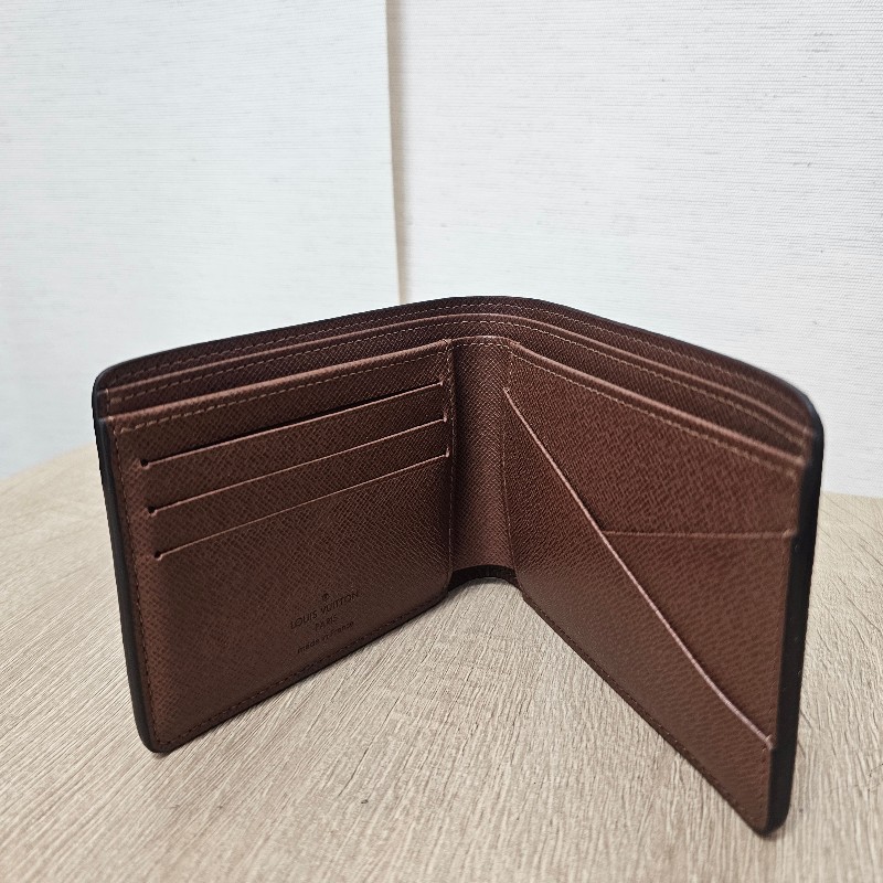 [品況新,新年甜價出❣️] LV老花交叉對開短夾-1