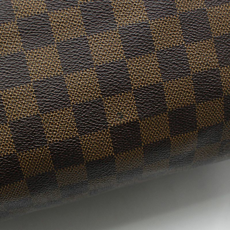 【包稅】LOUIS VUITTON N41523 Damier Ebene 帆布 Speedy 35 手提包-5