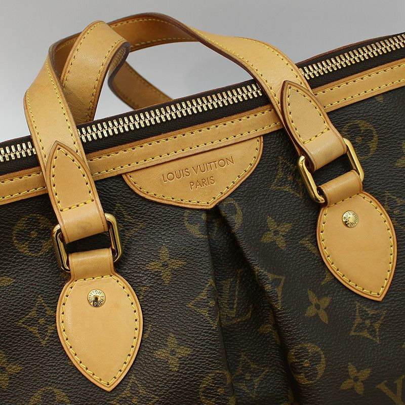 【包稅】LOUIS VUITTON Monogram帆布Palermo PM單肩包 M40145-6