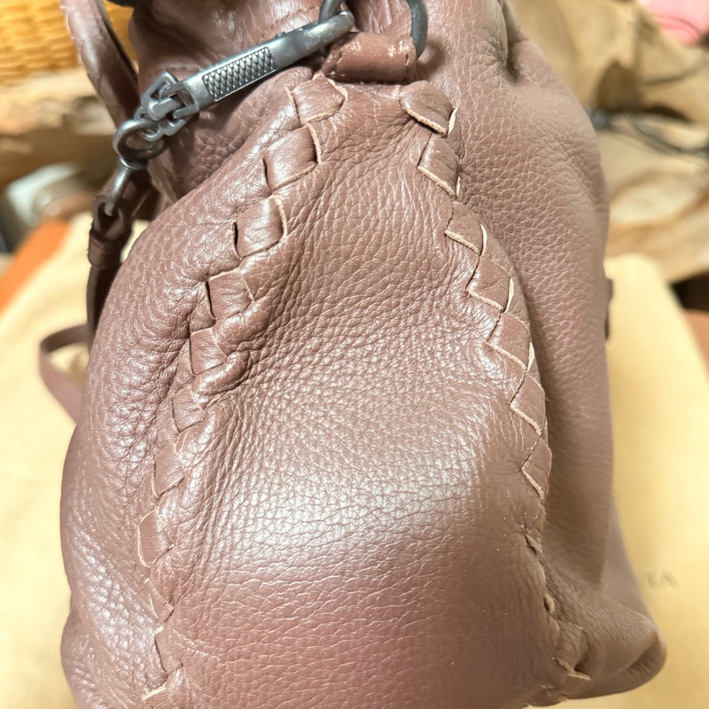 Bv 小羊皮斜背包/休閒包-7