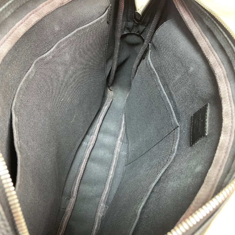 Lv 路易威登  少肩帶 棋盤格男士公文包手提包 通勤出行必備-14