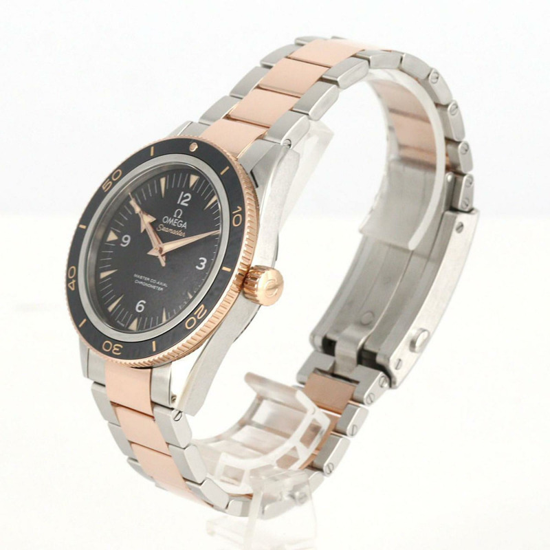 歐米茄海馬300 PG雙色腕錶 233.20.41.21.01.001 SSxPG 自動機械錶-1