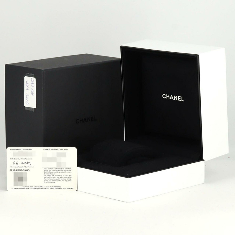 香奈兒 J12 Phantom 12.1 機芯 38 毫米陶瓷自動腕錶 H6185-7