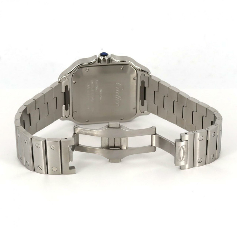 卡地亞 Santos de LM WSSA0062 不鏽鋼自動腕錶-5