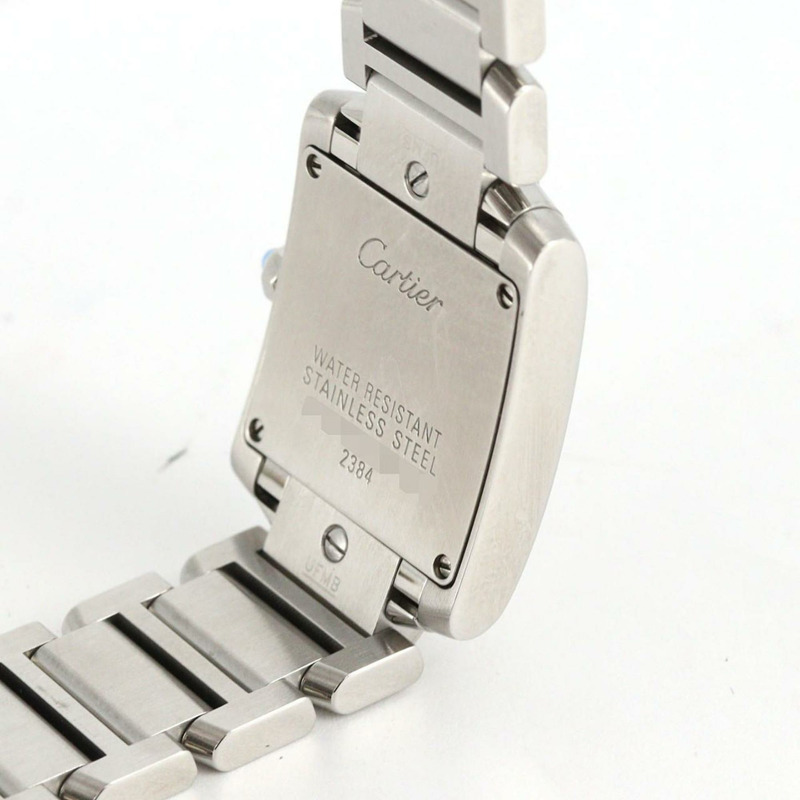 卡地亞 Tank Française SM W51008Q3 不鏽鋼石英錶-5