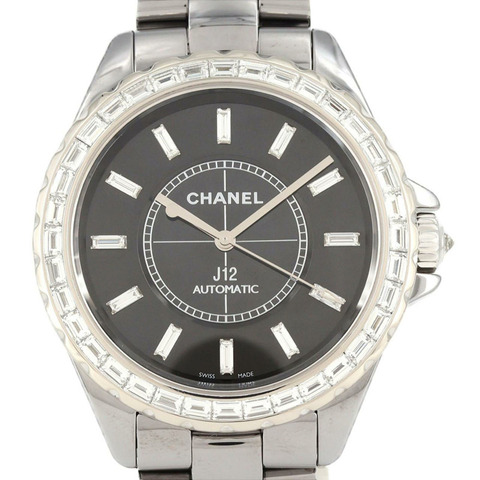 香奈兒 J12 Chromatic 41毫米長方形切割 D/12P D H3155 陶瓷自動腕錶