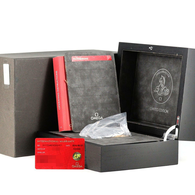 歐米茄超霸系列月球錶 CK2998 “限量版” 311.33.40.30.02.001 不鏽鋼手動上鍊腕錶-7