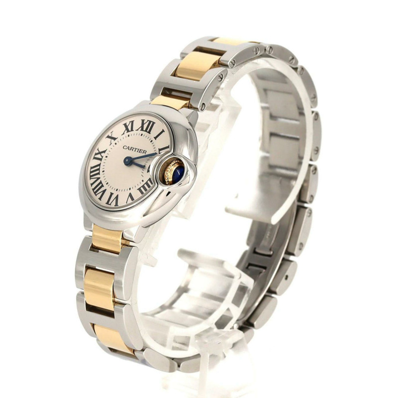 卡地亞 Ballon Bleu SM 雙色腕錶 W69007Z3 W2BB0010 SSxYG 石英錶-1