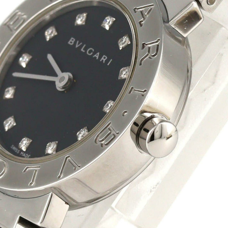 寶格麗 12P BB23SS 12 SS 石英錶-3