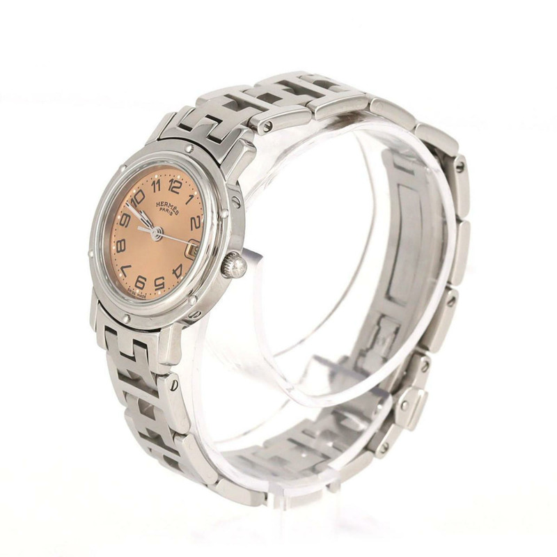 愛馬仕 Clipper CL4.210 不鏽鋼石英錶-1