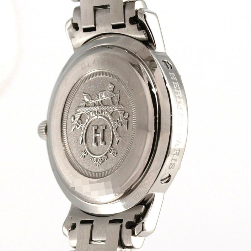 愛馬仕 Clipper CL4.210 不鏽鋼石英錶-5