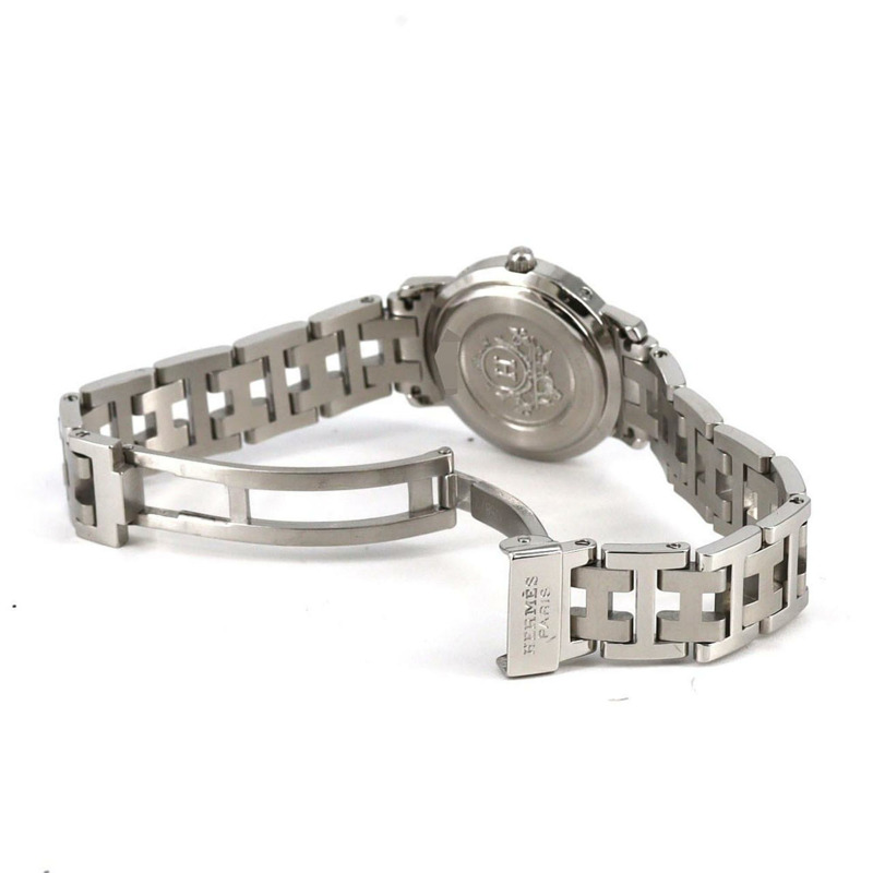 愛馬仕 Clipper CL4.210 不鏽鋼石英錶-6