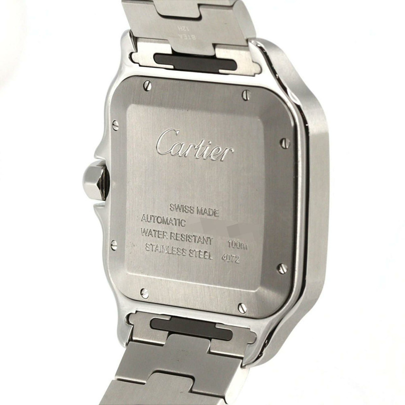 卡地亞 Santos de LM WSSA0064 不鏽鋼自動腕錶-5