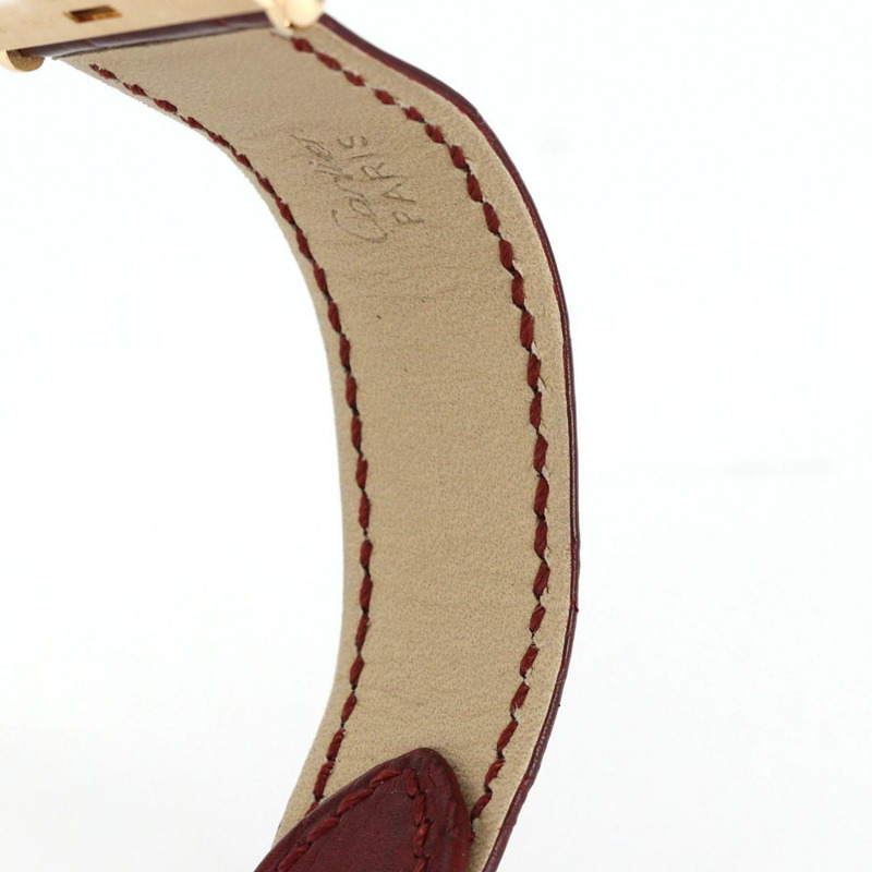 卡地亞 Tank Basculante YG 限量版 W1526251 手動上鍊腕錶-7