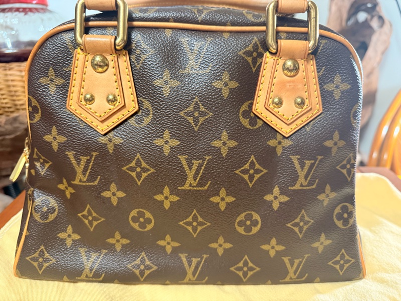 LV 經典原花雙口袋烏瑪舒曼手提包-M40026-1